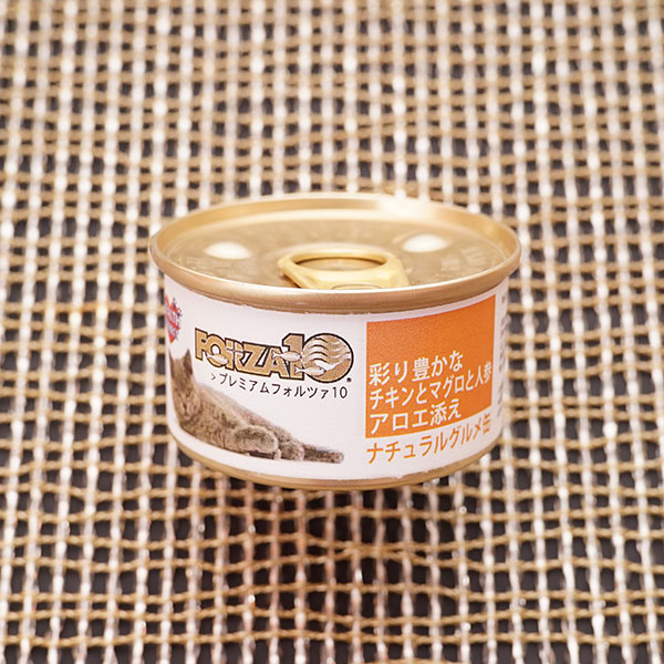 FORZA10 プレミアム 絶品の組み合わせ マグロとチキンとパパイア 75g×24個 (1ケース)  フォルツァ10 ナチュラルグルメ缶 猫 キャットフード